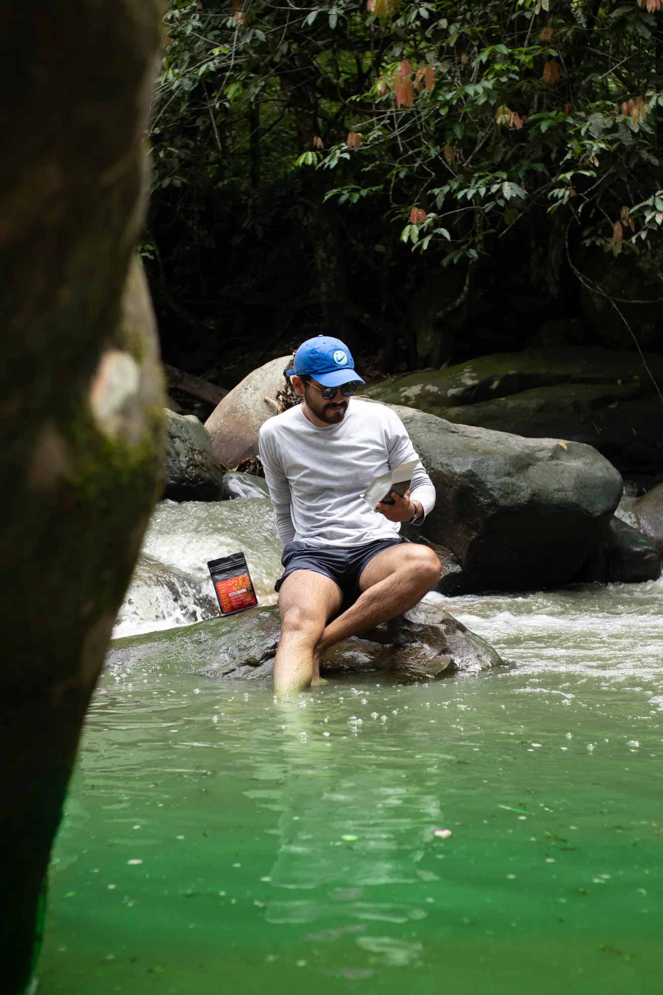 Probando el café en Jepelacio